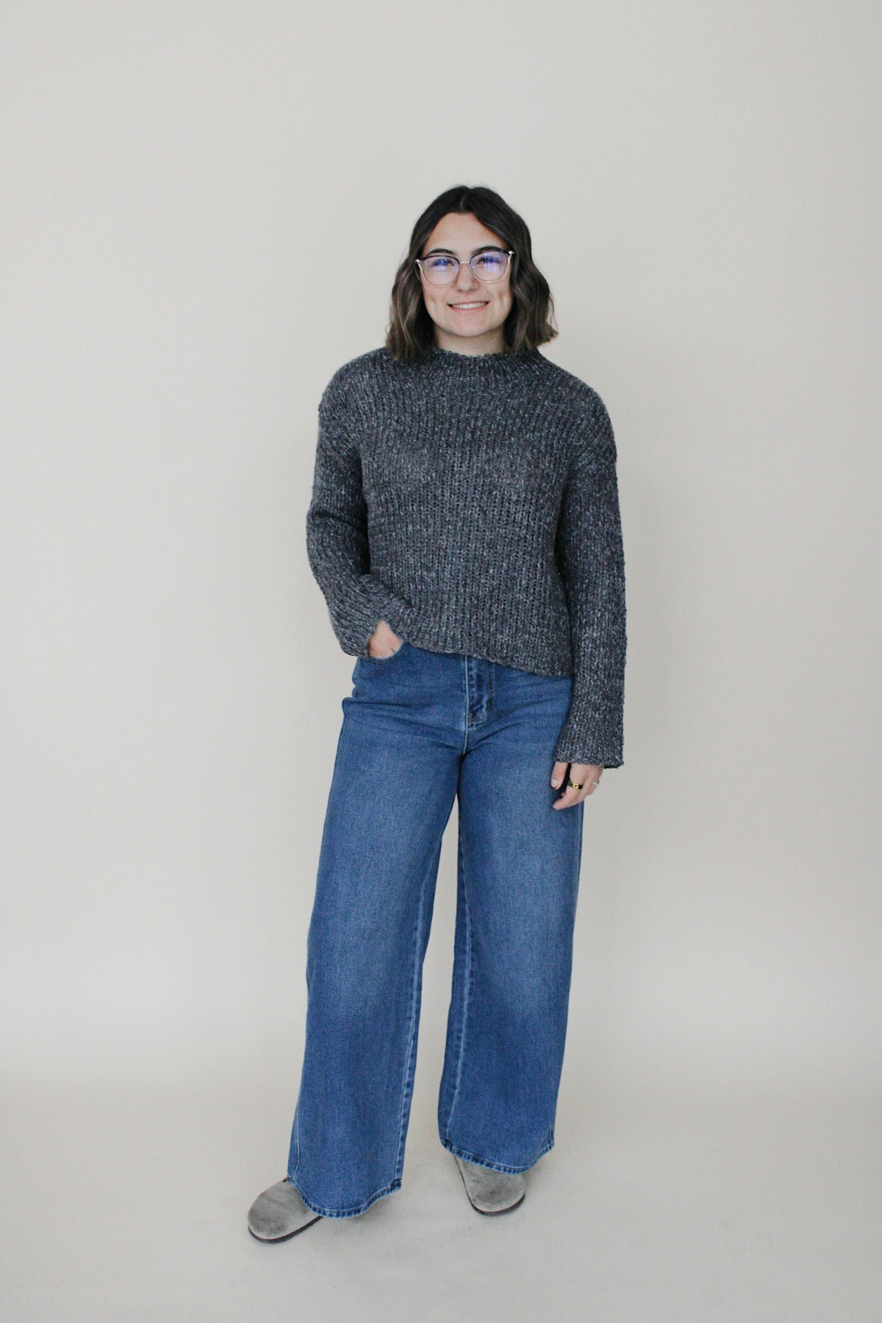 Irma Sweater - Charcoal