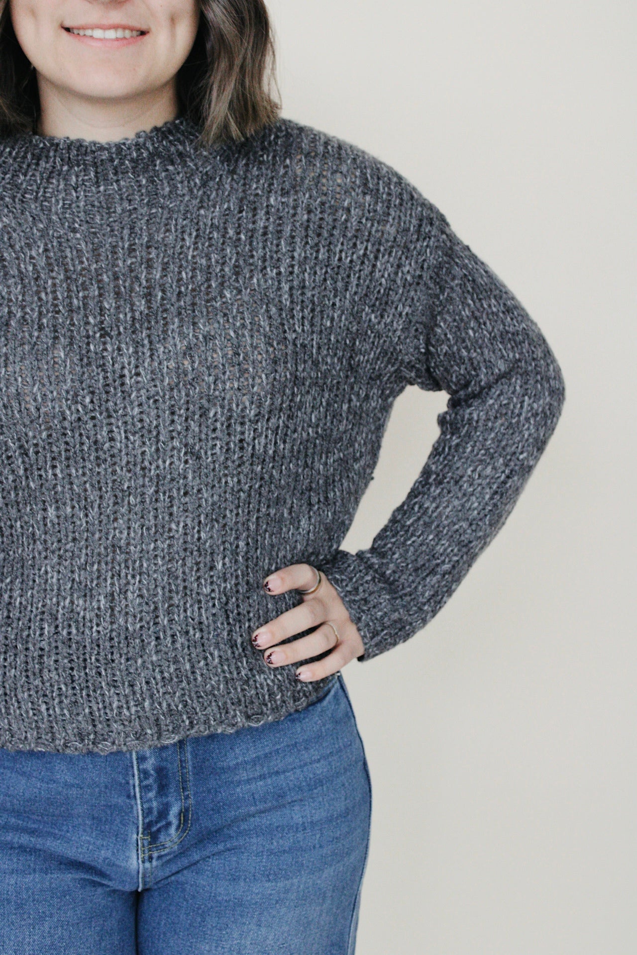 Irma Sweater - Charcoal