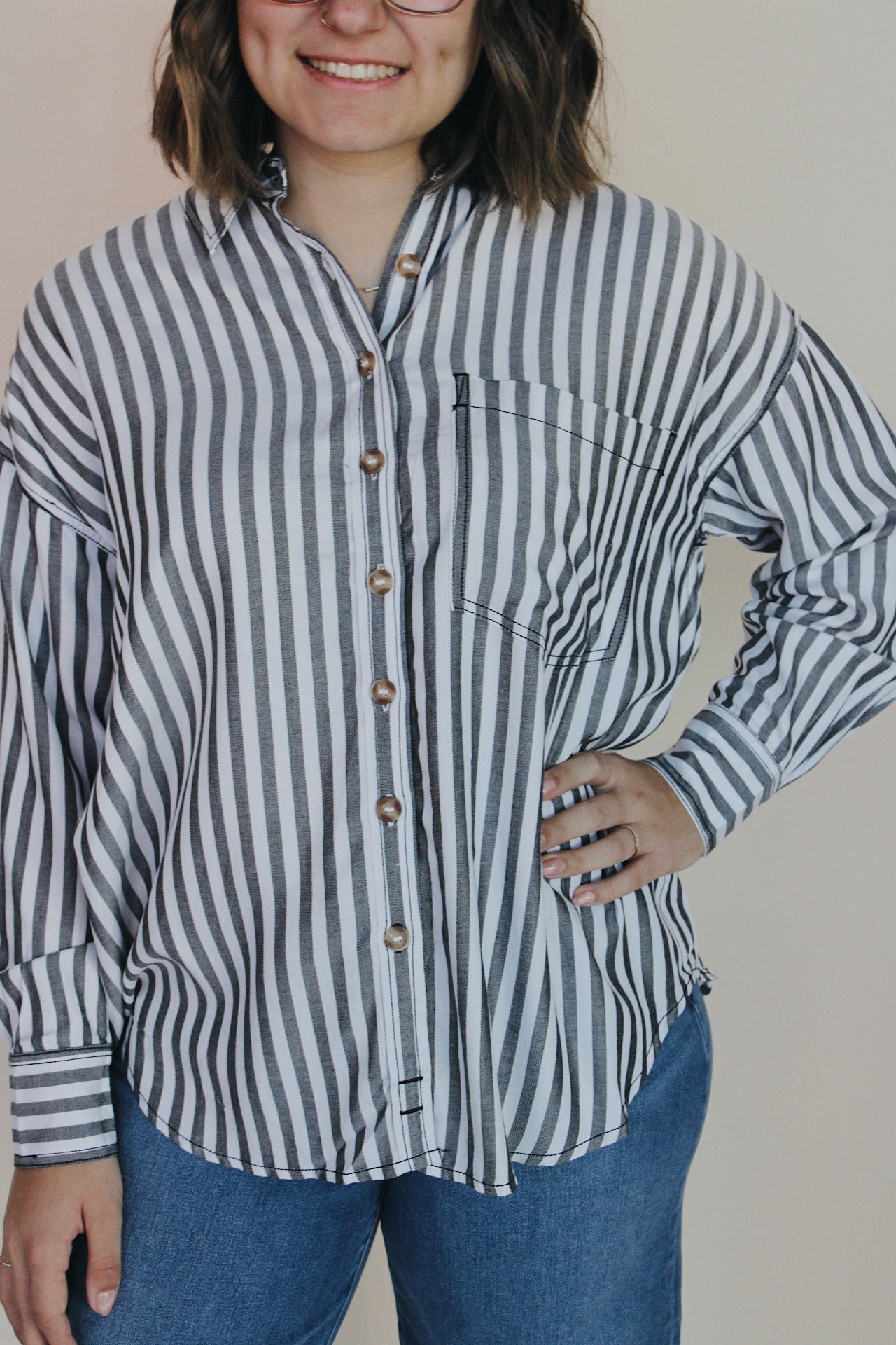 Calla Button Down