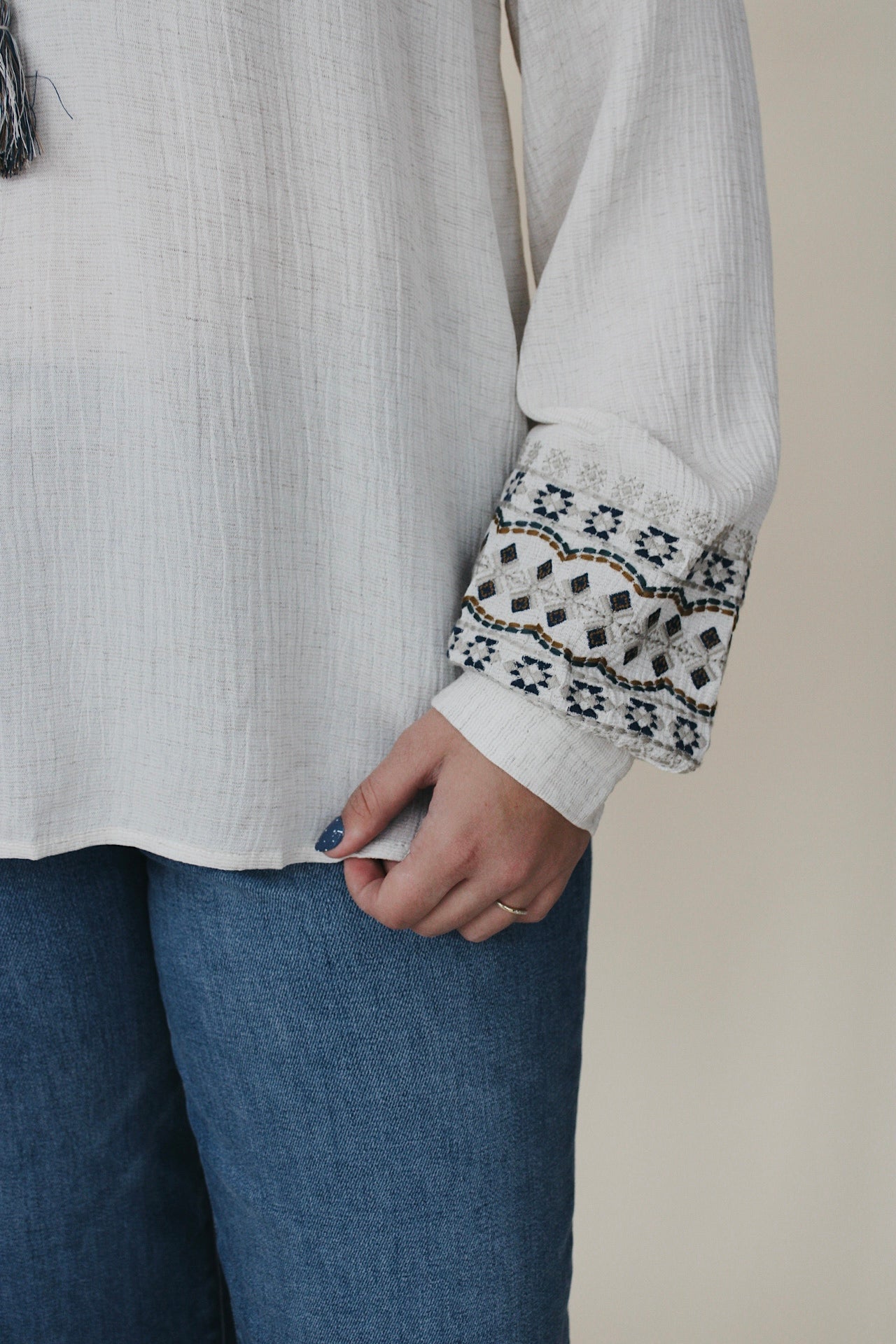 Savannah Embroidered Blouse