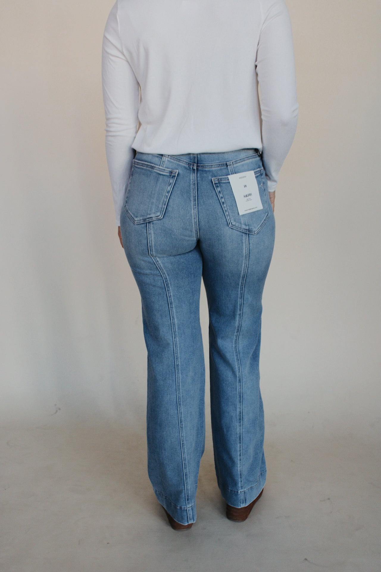 Hidden Seam Comfort Flare Jean