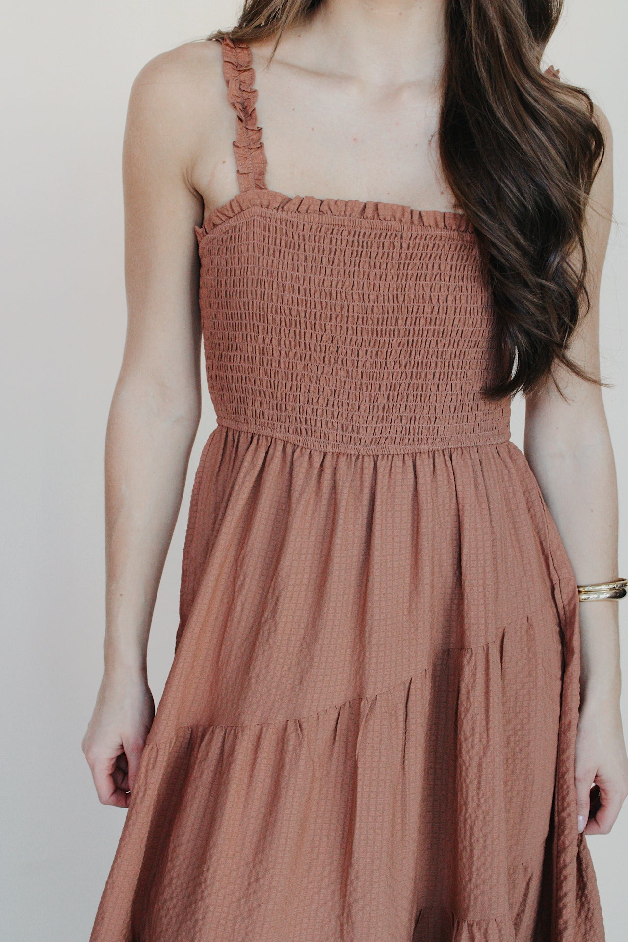 Dakota Tiered Midi Dress