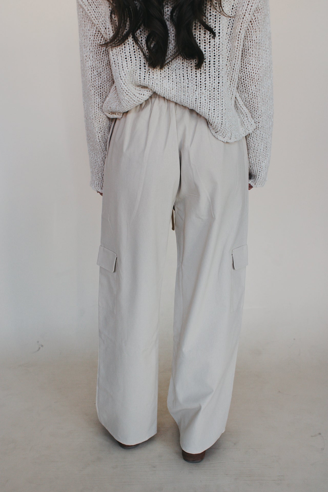 Hailey Linen Cargo Pant