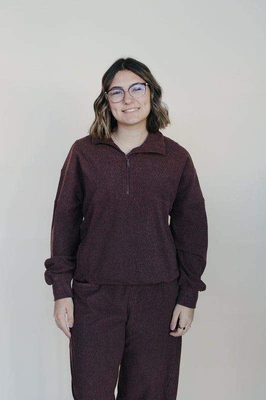 Kate Rib Quarter Zip
