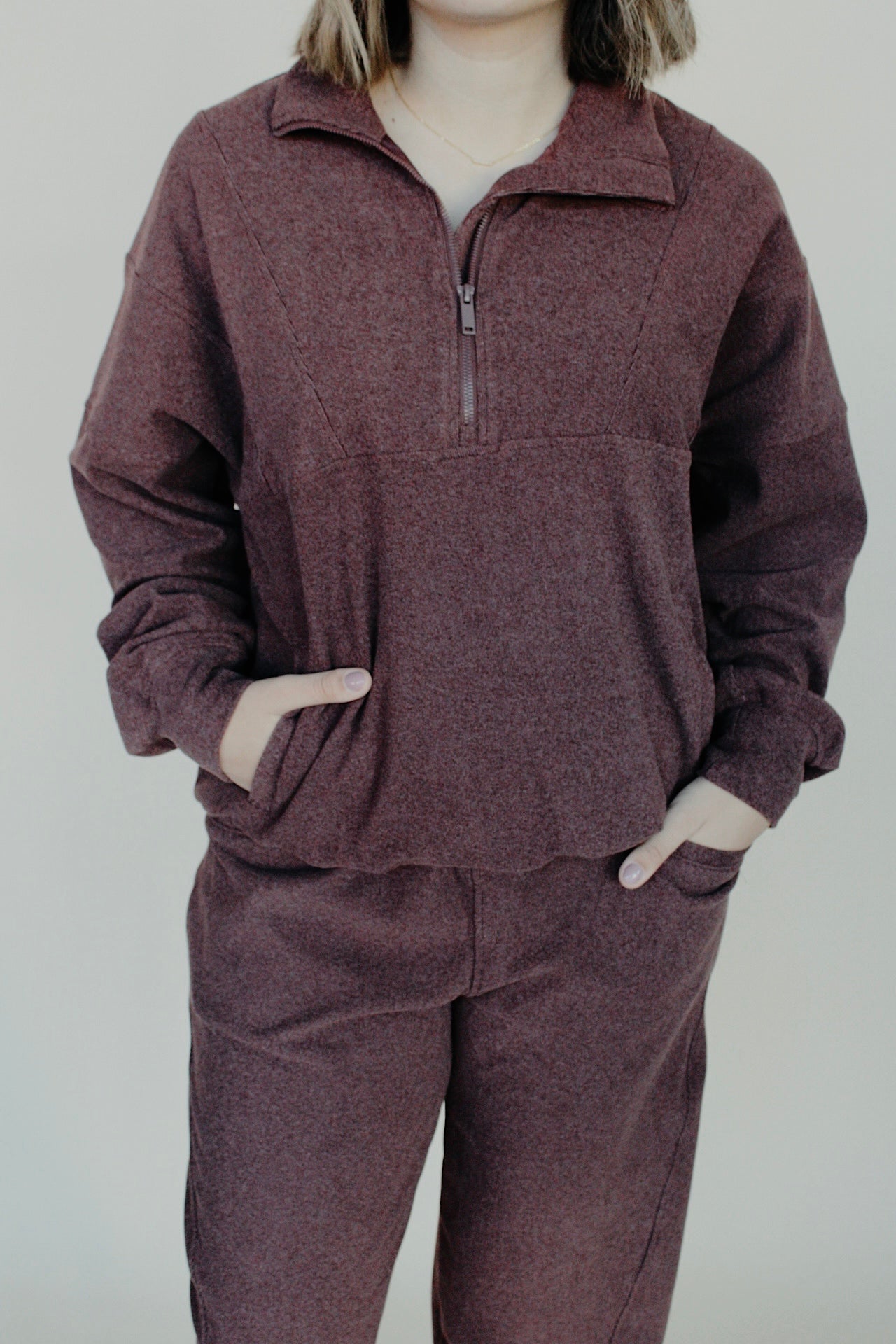 Kate Rib Quarter Zip