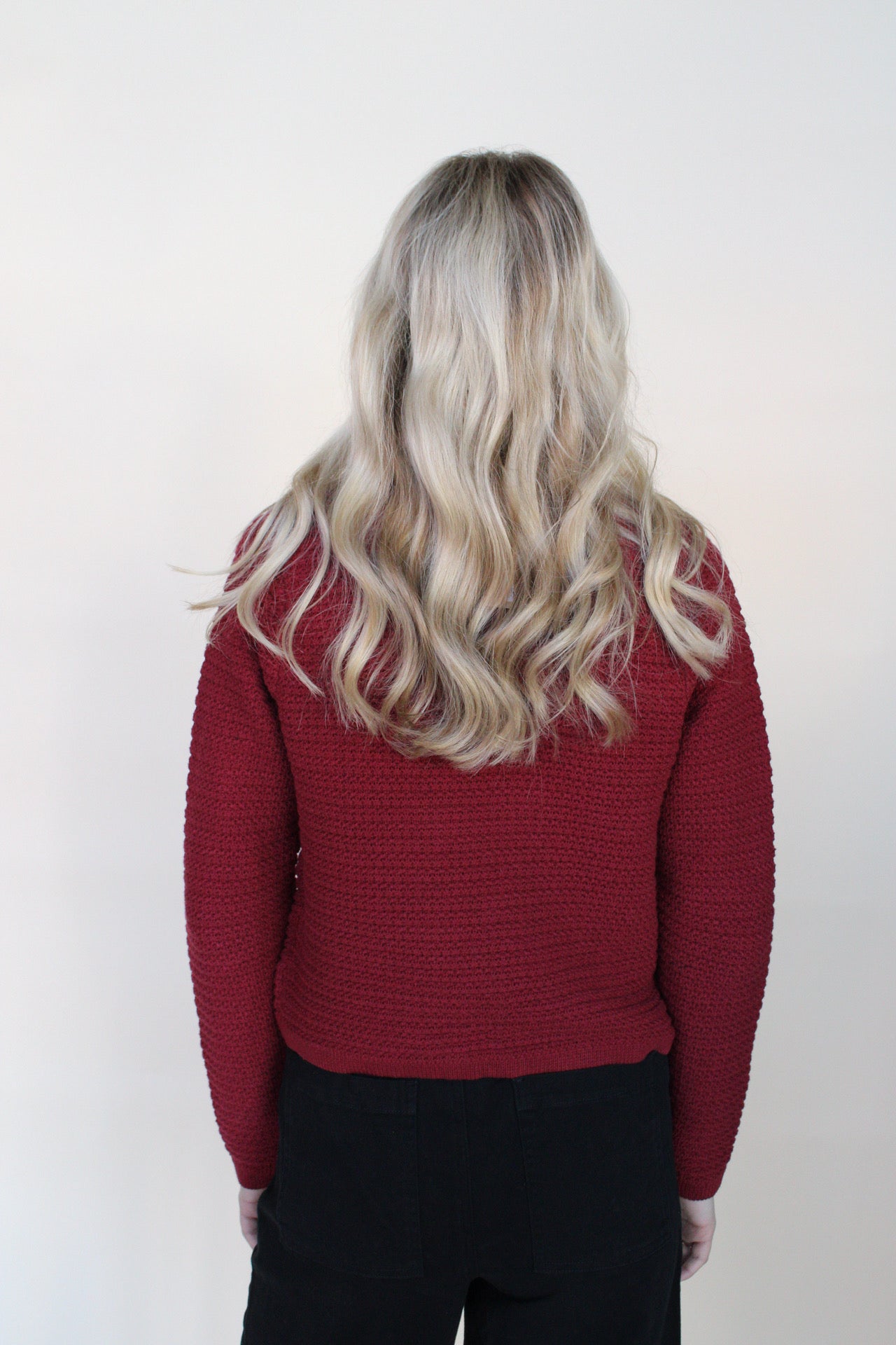Nina Velvet Bow Cardigan