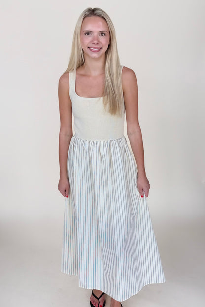 Dani Stripe Midi Dress