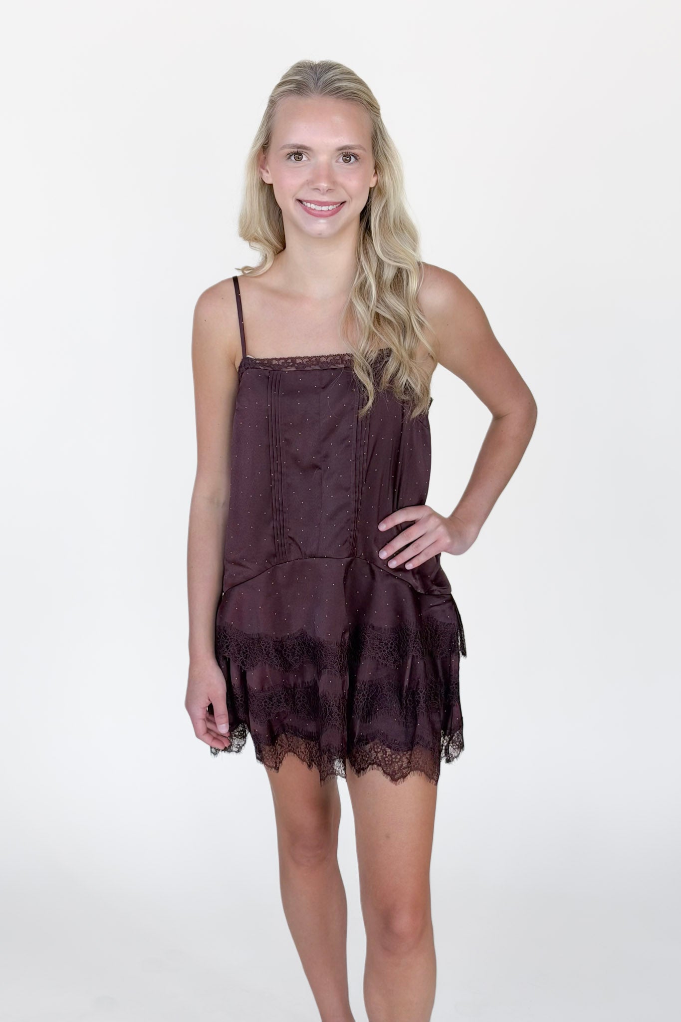 Georgia Polka Dot Mini Dress
