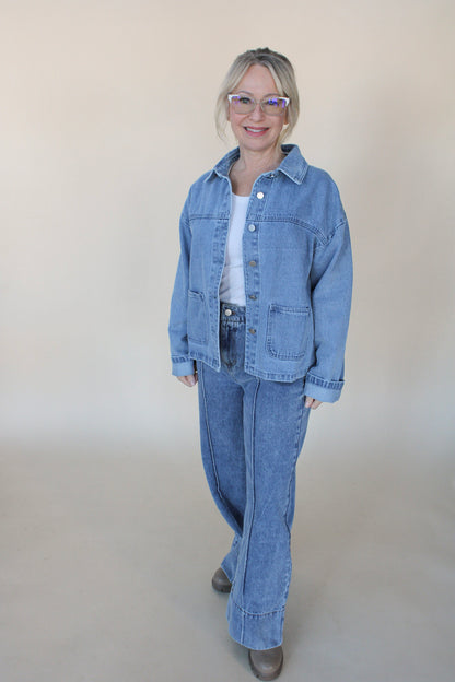 Hannah Denim Pant