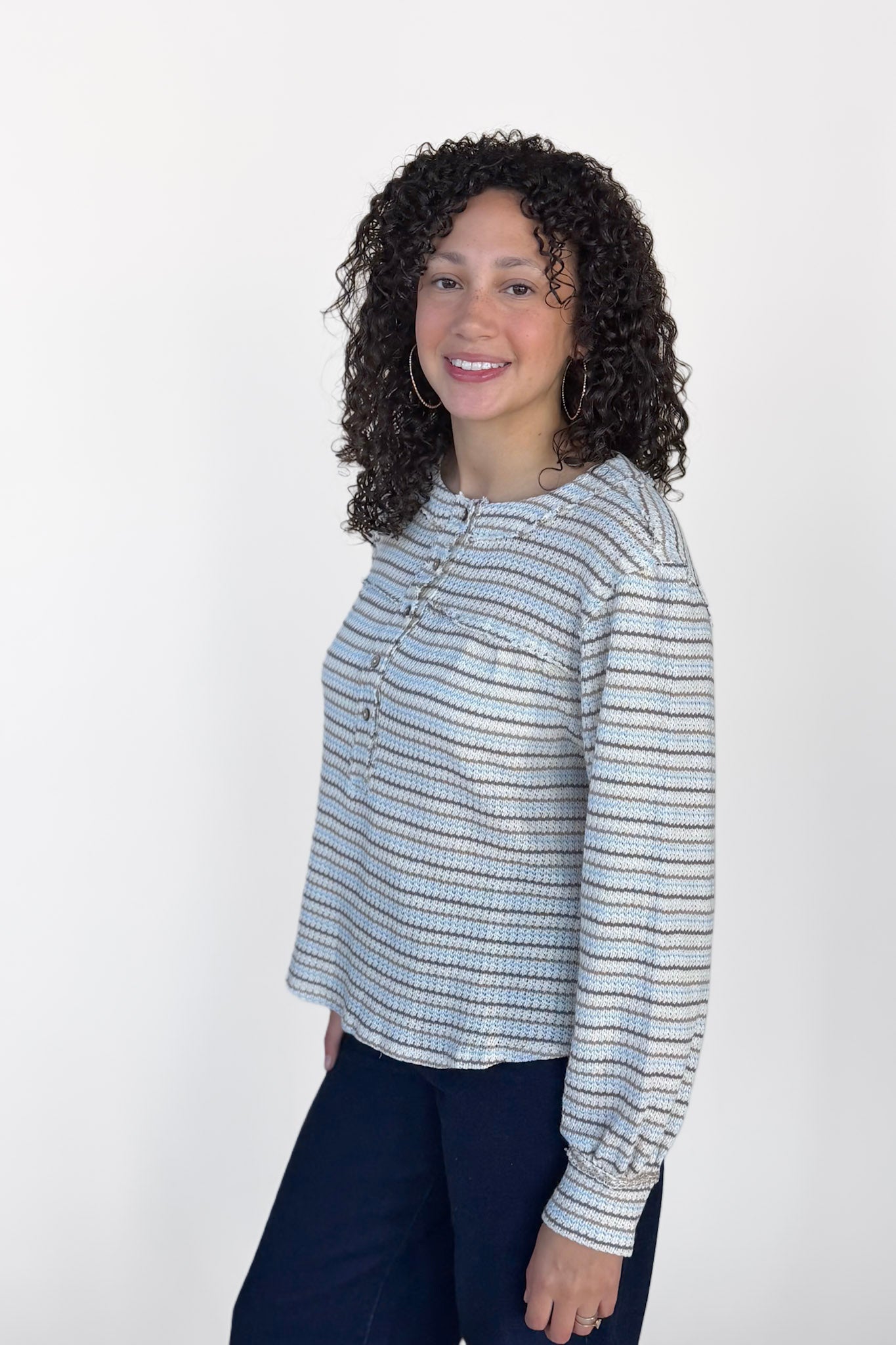 Tara Striped Top