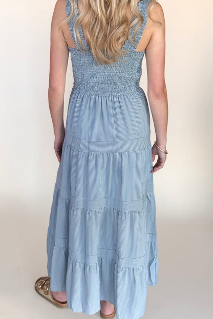 Kaia Striped Dress