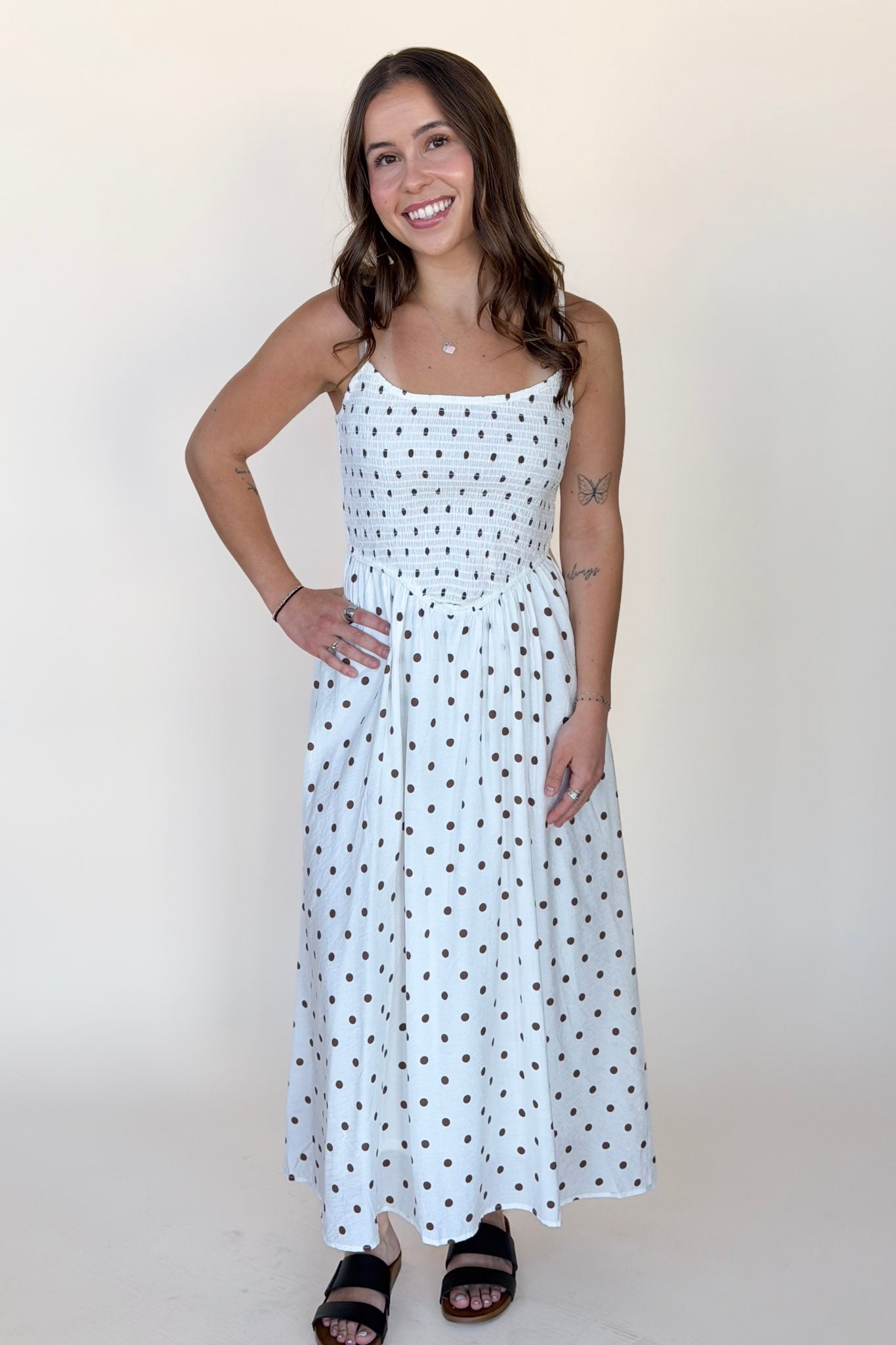 Sadie Polka Dot Dress