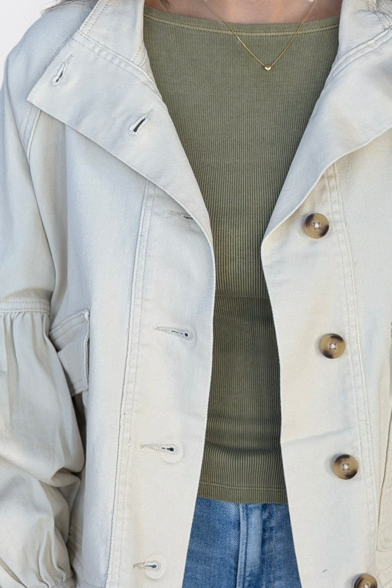 Mia Balloon Sleeve Jacket