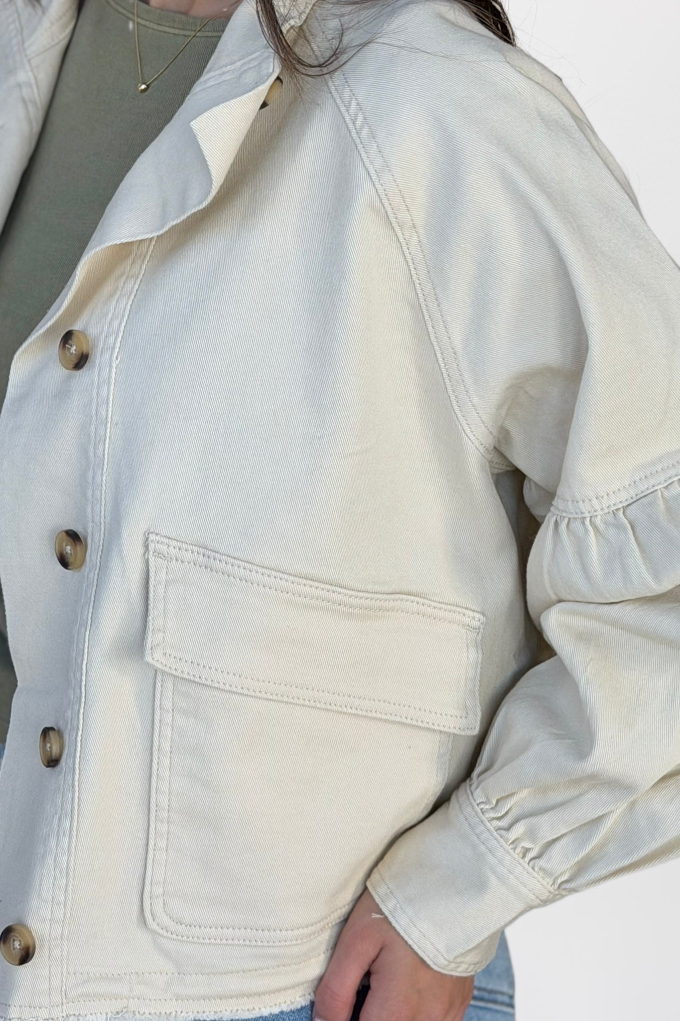 Mia Balloon Sleeve Jacket