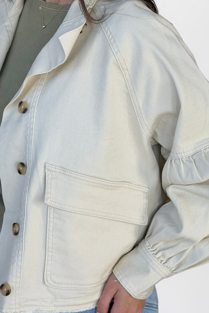 Mia Balloon Sleeve Jacket