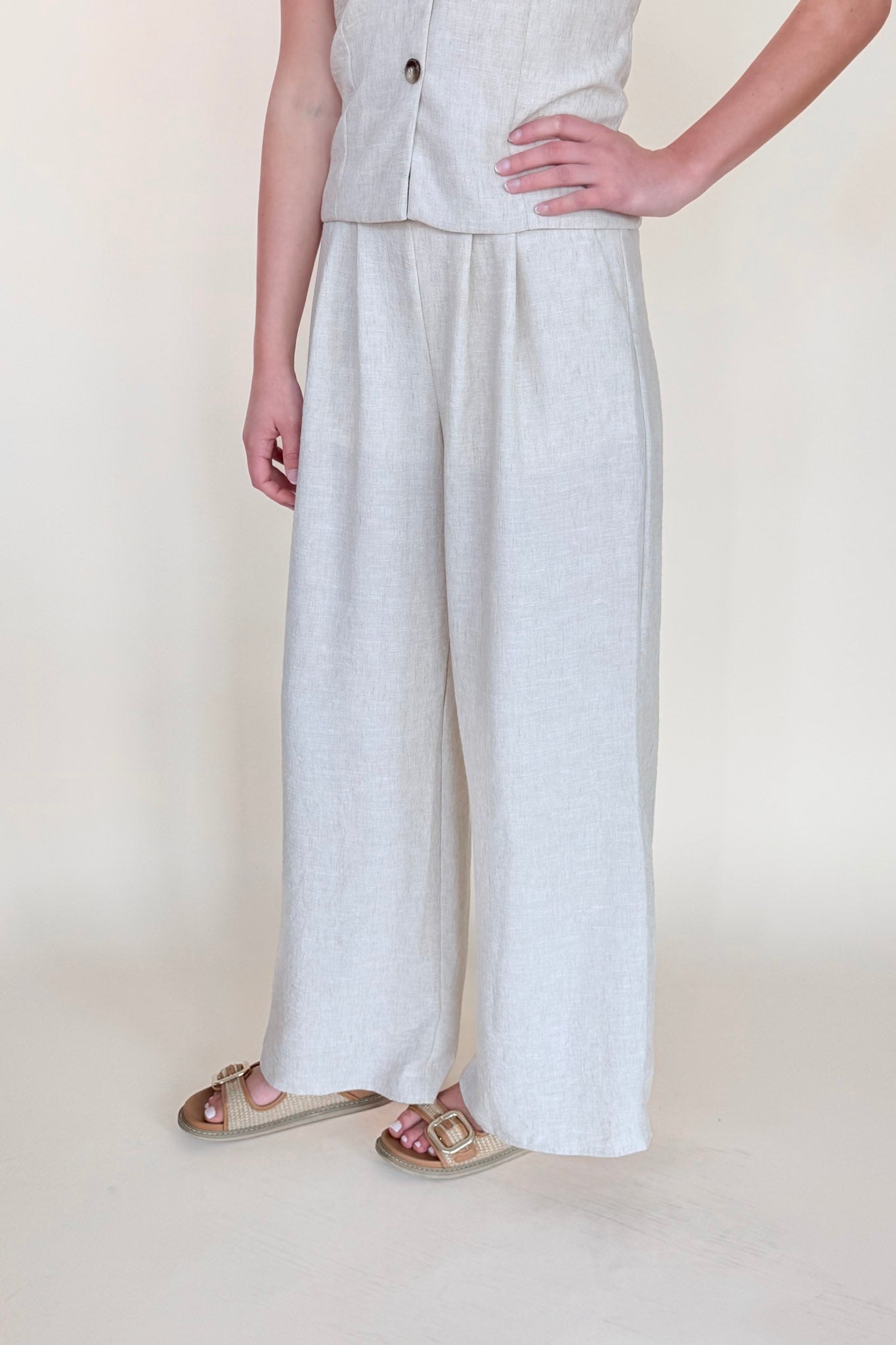 Pleated Pant