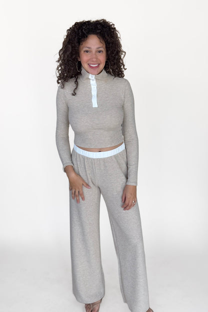 Christine Textured Knit Bottom