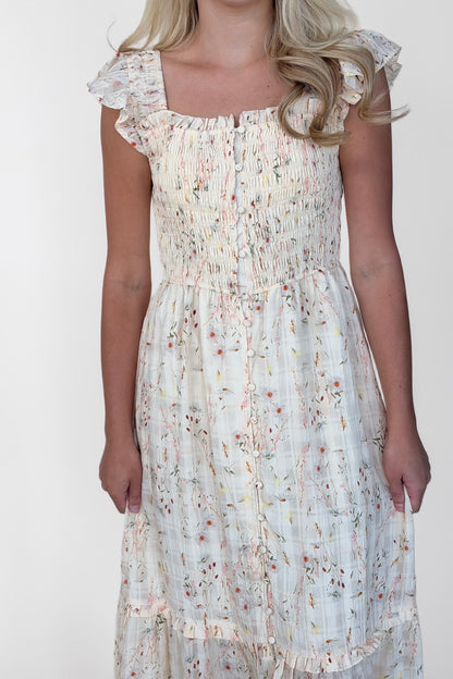 Lauren Smocked Bodice Dress