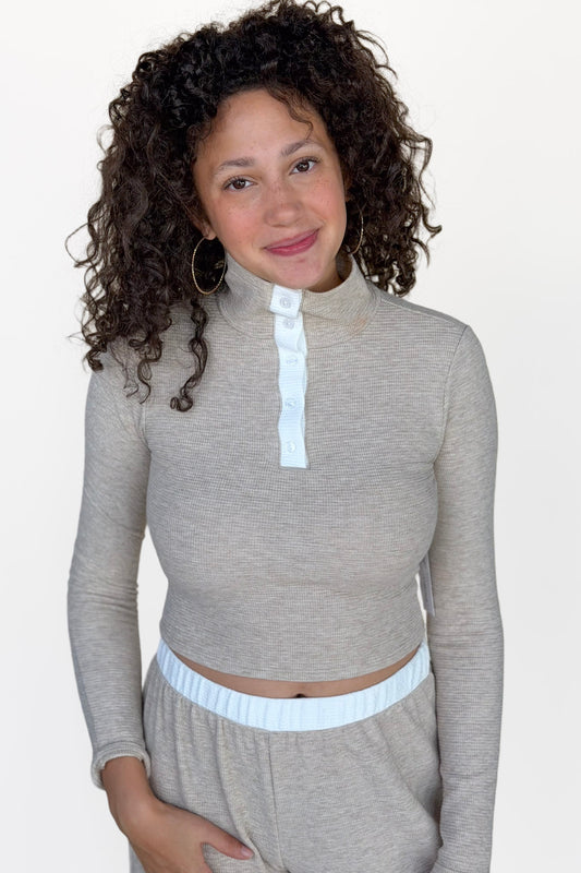 Christine Textured Knit Top