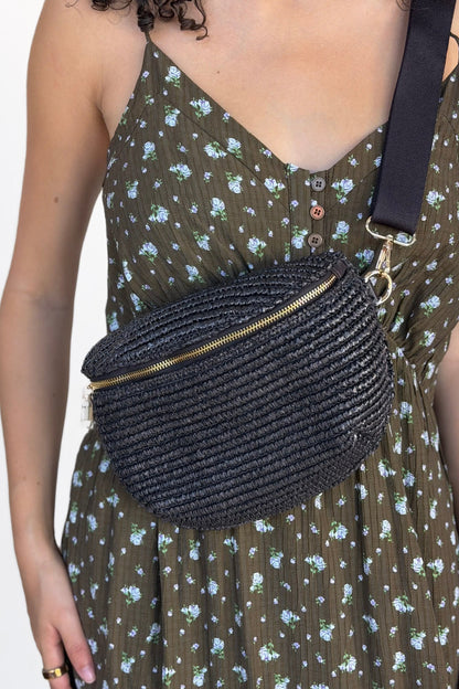 Gizelle Checker Belt Bag