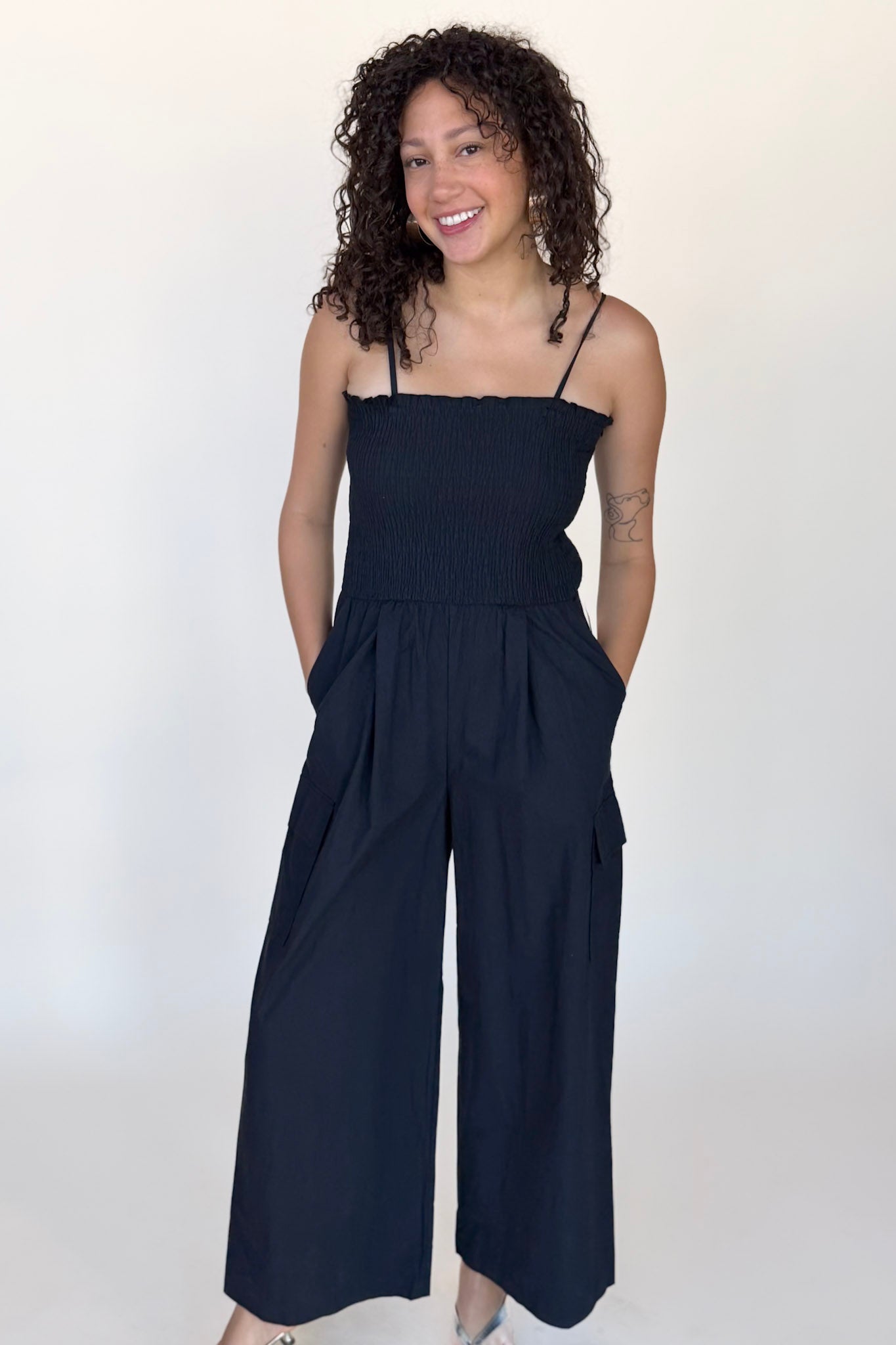 Violet Wide Leg Jumpsuit