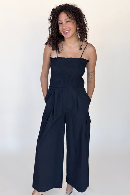 Violet Wide Leg Jumpsuit