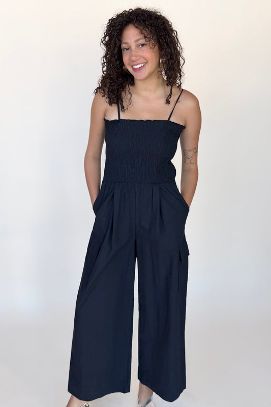 Violet Wide Leg Jumpsuit