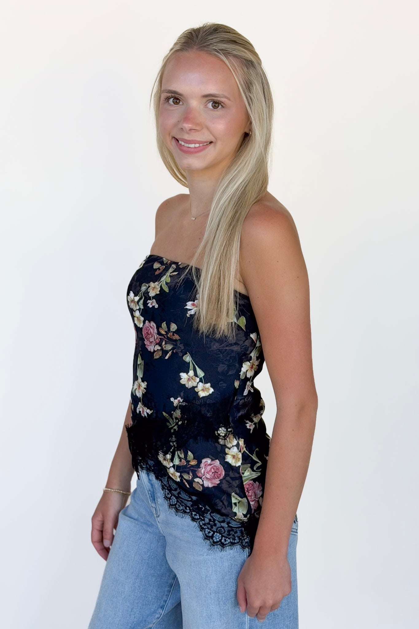 Leila Strapless Blouse