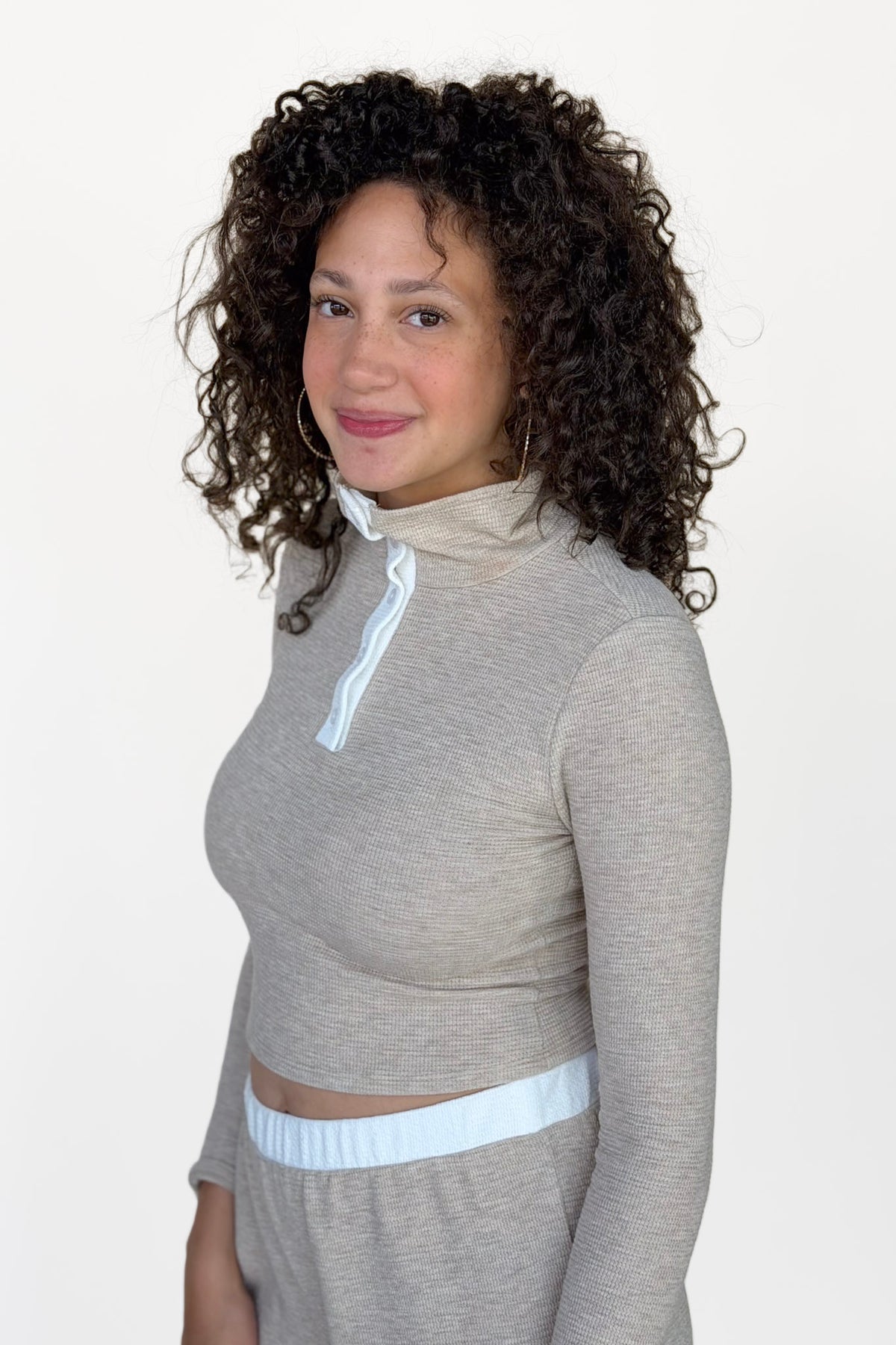 Christine Textured Knit Top
