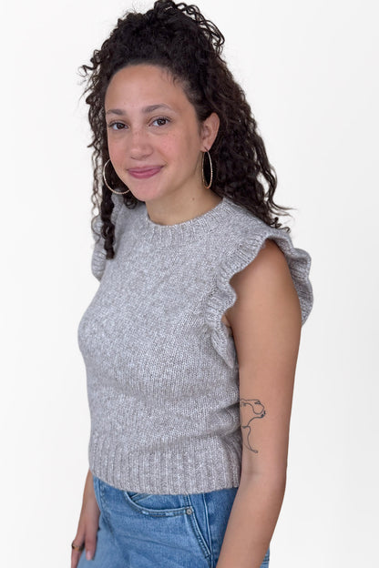 Reya Ruffle Sweater Top