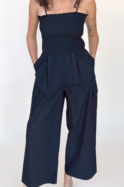 Violet Wide Leg Jumpsuit