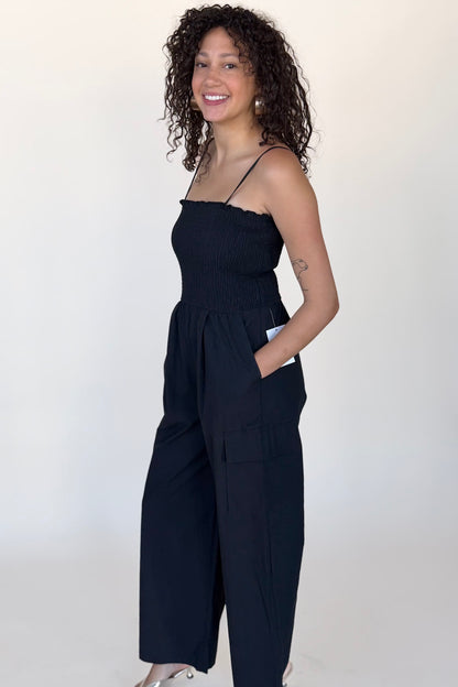 Violet Wide Leg Jumpsuit