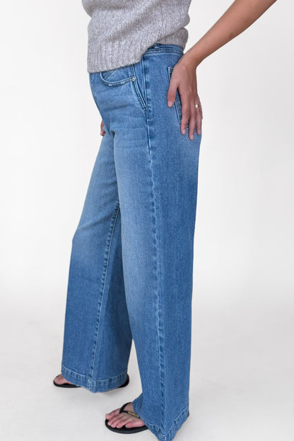 Ultra High Rise Wide Leg Jean