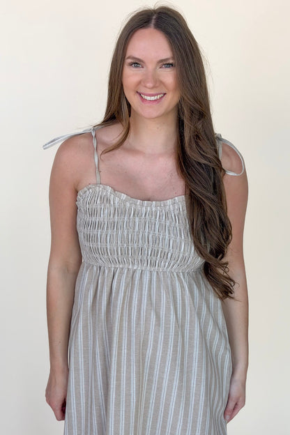 Stella Striped Dress