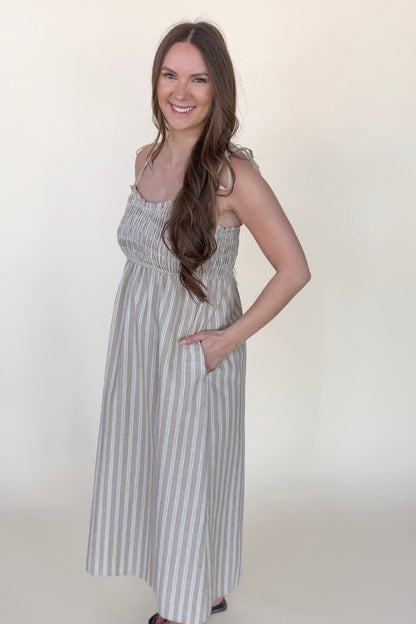 Stella Striped Dress