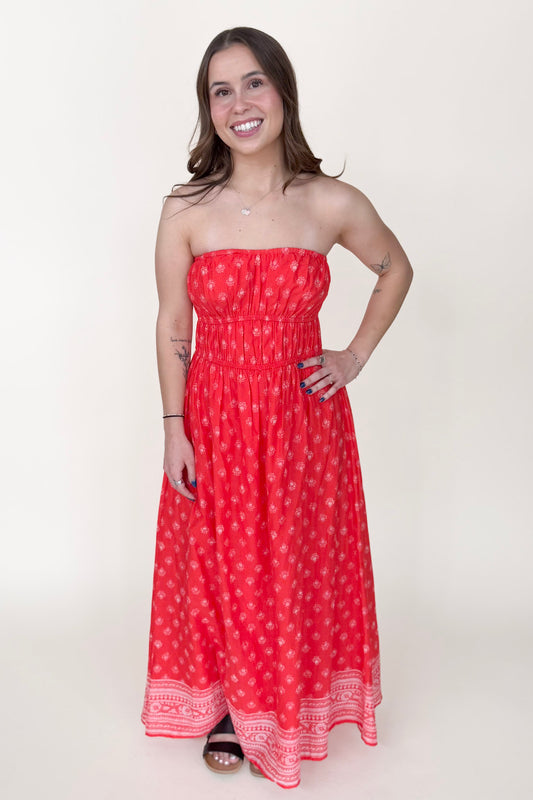 Charlotte Strapless Dress