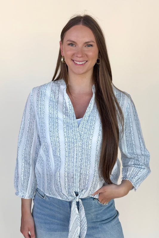 Tilly 3/4 Sleeve Blouse