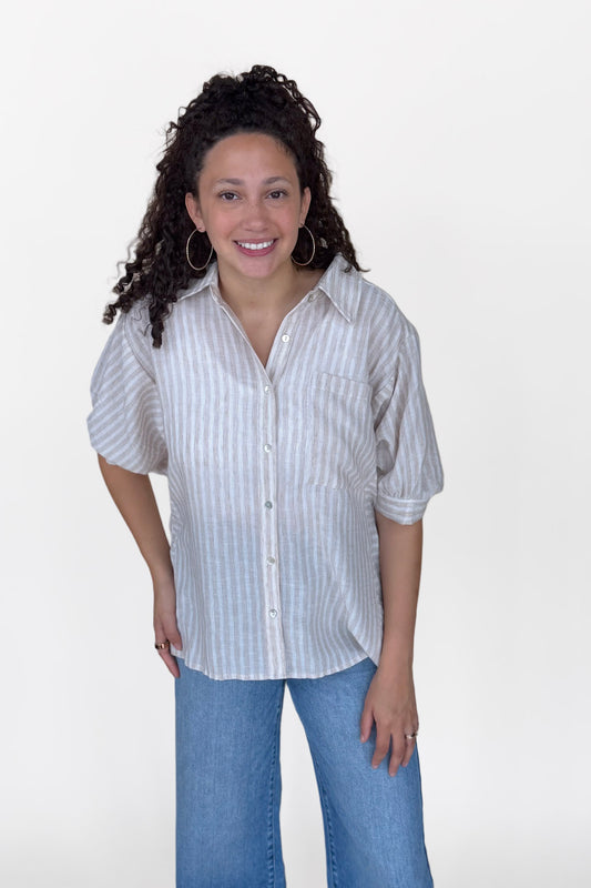 Becca Stripe Top