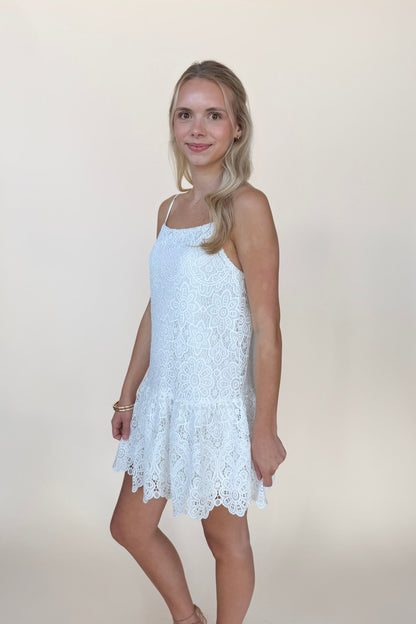 Lindsey Lace Mini Dress
