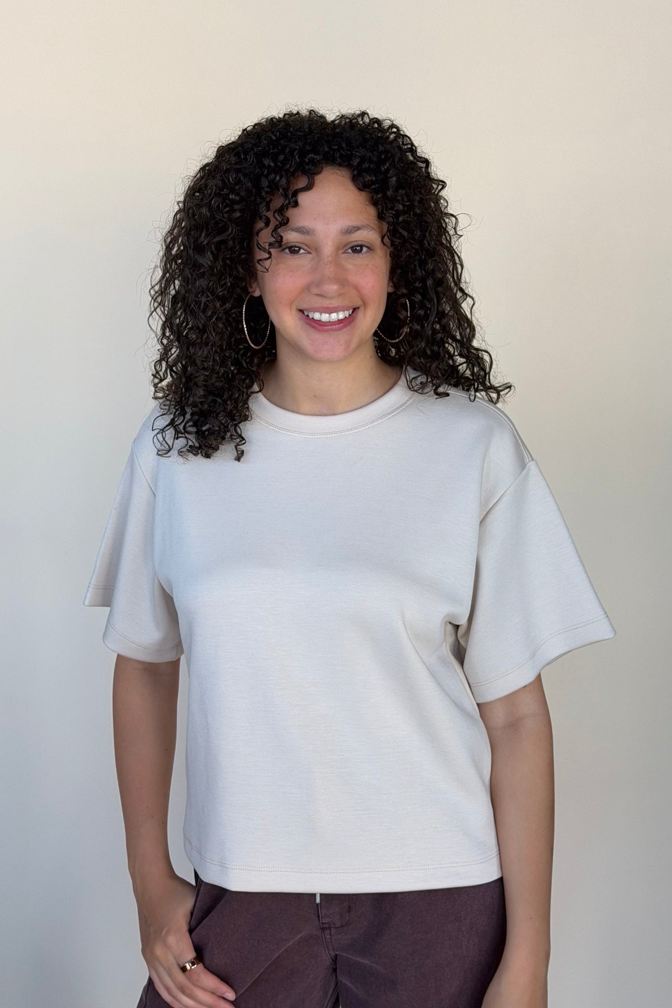 Oversized Scuba Top