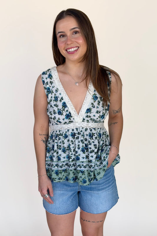 Riley Print Tank Top