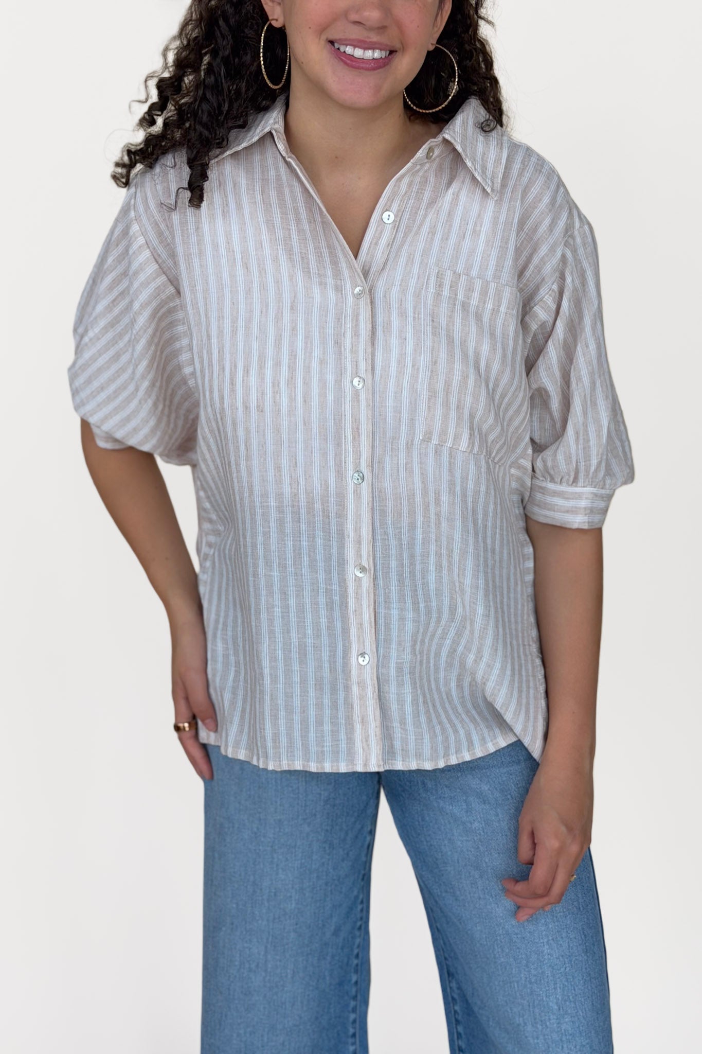 Becca Stripe Top