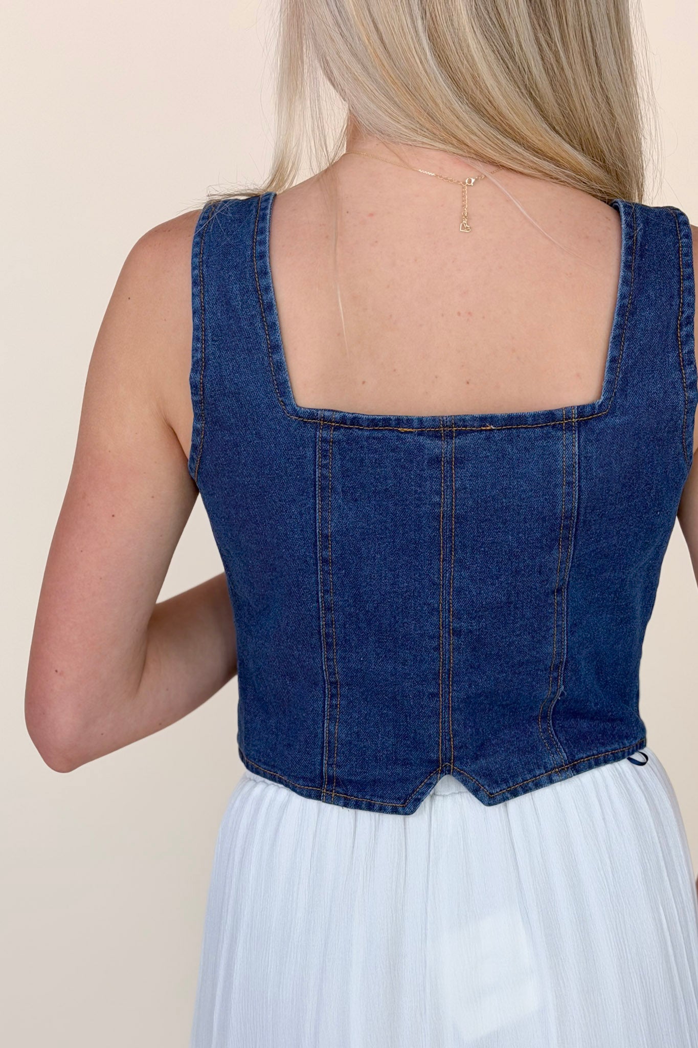 Tasha Denim Vest