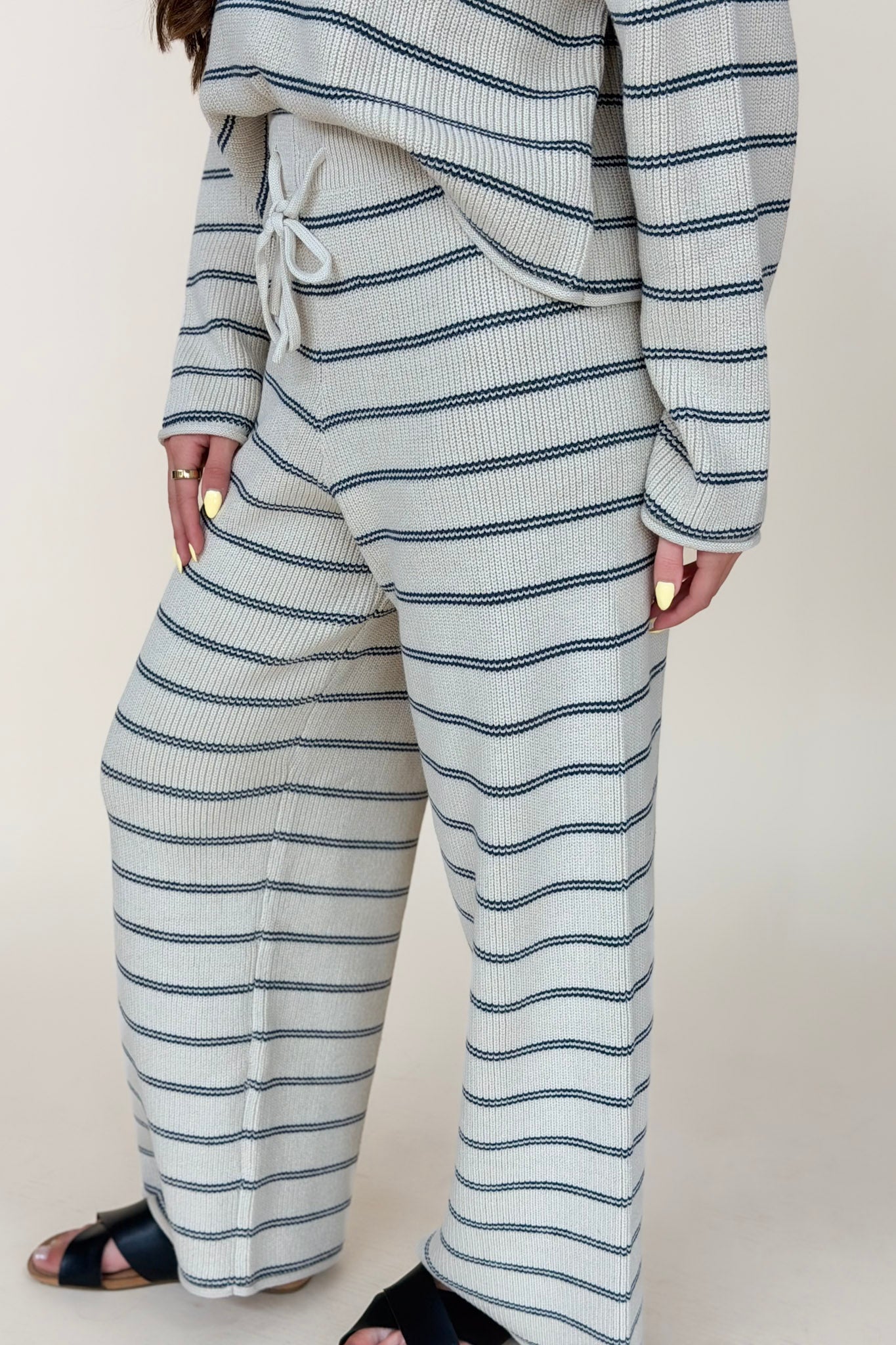 Madison Striped Knit Pant