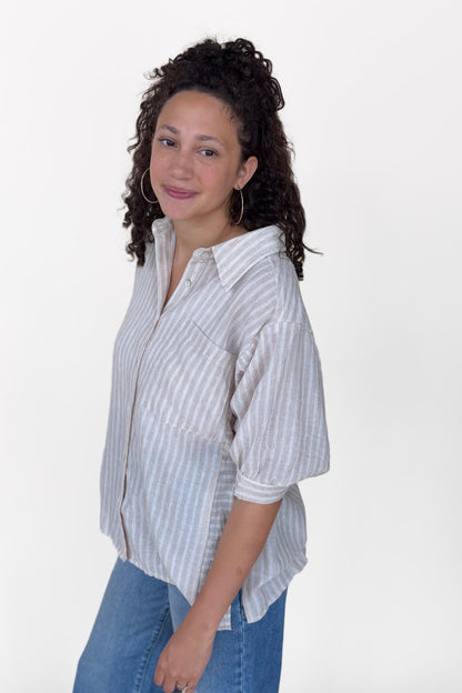Becca Stripe Top