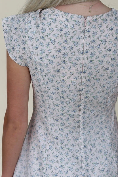 Lora Floral Mini DRess