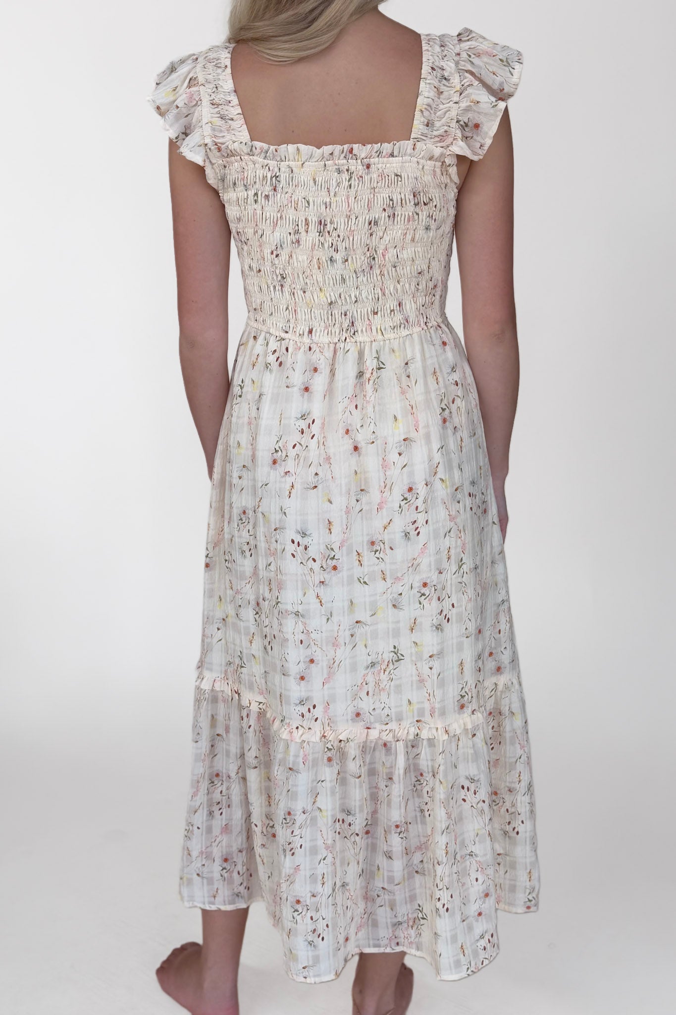 Lauren Smocked Bodice Dress
