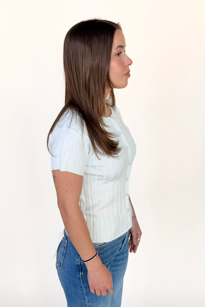 Candace Ribbed Top