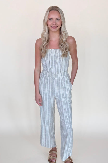 Rylie Stripe Jumpsuit