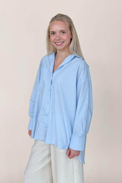 Heidi Oversized Button Up